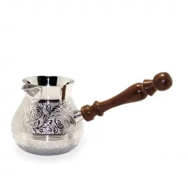 Otantik El Yapımı Pirinç Cezve 4 İnç: Türk Kahvesi Keyfinizi Geleneksel Şıklıkla Taçlandırın