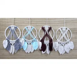 El Yapımı Makrome Düş Kapanı Seti - Bohem Duvar Dekoru ve Rüya Kapanı Çeşitleri