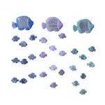 El Yapımı Dekoratif Balıklı Asmalı Rüzgar Çanı | Ev ve Bahçe İçin Özel Tasarım