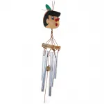 Pinokyo Temalı Metal Rüzgar Çanı | Ev ve Bahçe Dekorasyonu İçin El Yapımı Ses Objesi