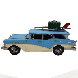 Kişiye Özel Dekoratif Klasik Araba Sörf Tahtalı ve Çantalı