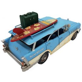 Kişiye Özel Dekoratif Klasik Araba Sörf Tahtalı ve Çantalı