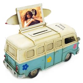 Kişiye Özel Vintage Kumbaralı VW Camper Van Minibüs