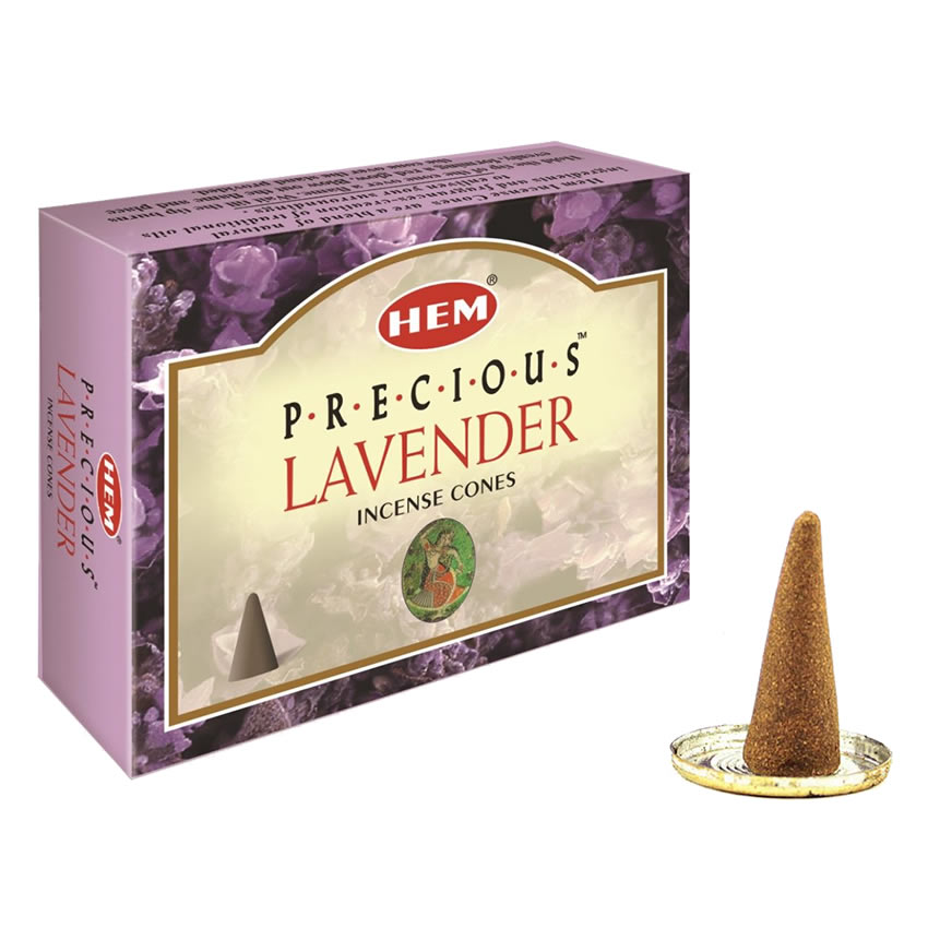 Precious Lavender Cones Lavanta Konik Tütsü