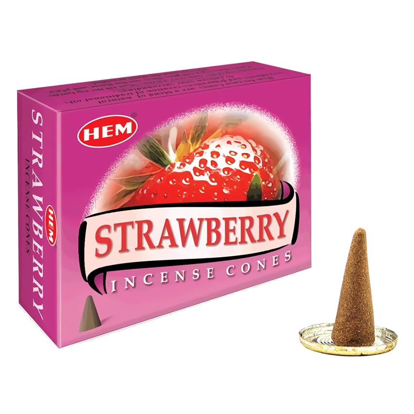Strawberry Cones Çilek Konik Tütsü