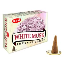 White Musk Cones Konik Tütsü