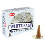 White Sage Cones Konik Tütsü