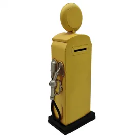 Red Crown Dekoratif Vintage Gaz Yakıt Pompası - Kumbara