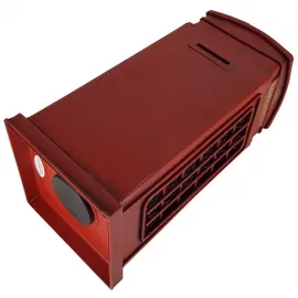 Dekoratif Kumbara - Metal London Telefon Kulübesi