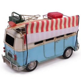 Dekoratif Tenteli Metal Vosvos Minibüs