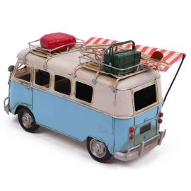 Dekoratif Tenteli Metal Vosvos Minibüs