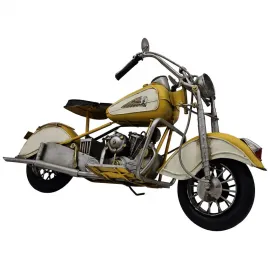 Speedy Sun El Yapımı Metal Dekoratif Motosiklet - XXL