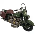 WW2 Harley Davidson Dekoratif Askeri Motosiklet