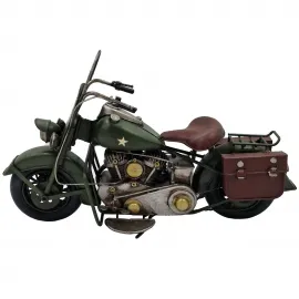 WW2 Harley Davidson Dekoratif Askeri Motosiklet