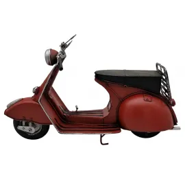 Red Velocity Vintage Dekoratif Vespa Scooter