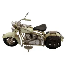 Pearl On Wheels Metal Dekoratif Motosiklet