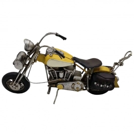 Street Custom Metal Chopper Dekoratif Motosiklet
