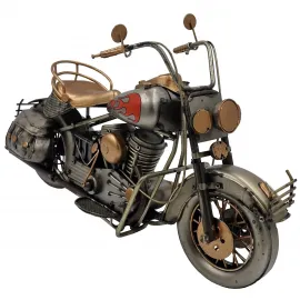 Harley Davidson Retro Metal Dekoratif Motosiklet