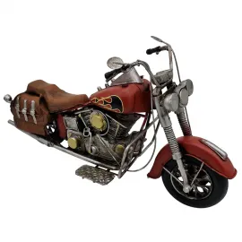 Redskin Bats Chopper Metal Dekoratif Motosiklet - Büyük Boy