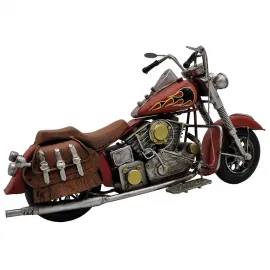 Redskin Bats Chopper Metal Dekoratif Motosiklet - Büyük Boy