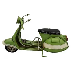 Forest Breeze Metal Dekoratif Vespa Scooter Biblo