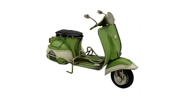Forest Breeze Metal Dekoratif Vespa Scooter Biblo / Hediye Mevsimi