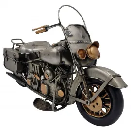 Harley Davidson WLA Dekoratif Metal Motosiklet