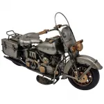 Harley Davidson WLA Dekoratif Metal Motosiklet