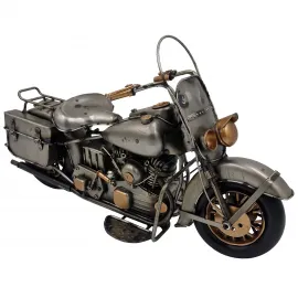 Harley Davidson WLA Dekoratif Metal Motosiklet