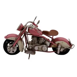 Vintage Blossom Metal Dekoratif Motosiklet