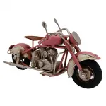 Vintage Blossom Metal Dekoratif Motosiklet
