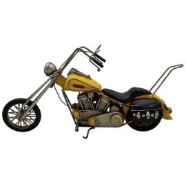 Panhead Longer El Yapımı Chopper Dekoratif Motosiklet