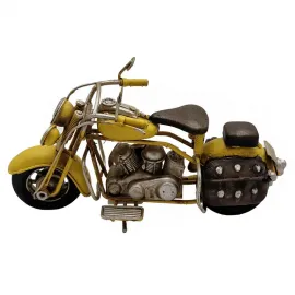 Golden Wings Metal Dekoratif Motosiklet