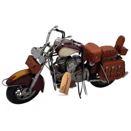 Dekoratif Metal Chopper Motosiklet (Büyük Boy)
