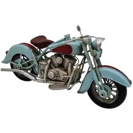 Nostaljik Metal Chopper Motosiklet Biblo | Ofis Hediyesi & Cafe Dekorasyonu