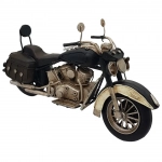 Black Ghost Dekoratif Metal Chopper Motosiklet