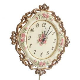 Dekoratif Sarkaçlı Duvar Saati