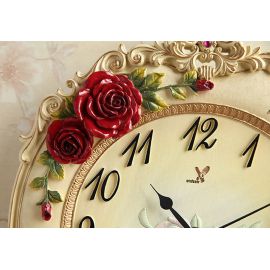 Sarkaçlı Sessiz Akar Saniye Duvar Saati