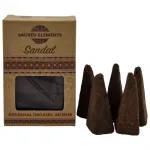 Sacred Elements Sandal Artisanal Organik Jumbo Koni Tütsü - 5 Adet