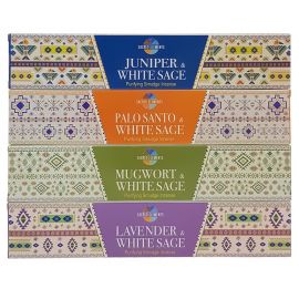Sacred Elements White Sage Serisi Tütsü Seti Negatif Enerjiyi Uzaklaştırın