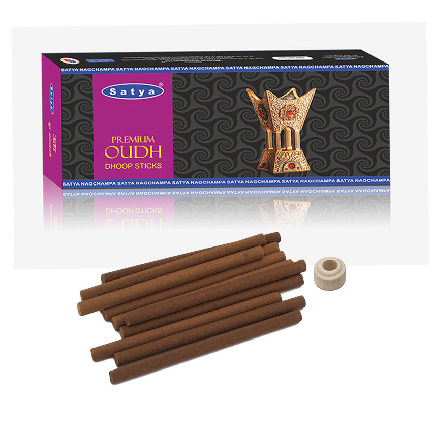 Satya Premium Oudh Öd Ağacı Dhoop Organik Tütsü