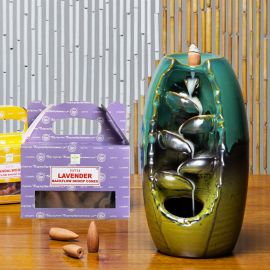 Satya Lavender Geri Akış Backflow Şelale Tütsü - 24 Adet