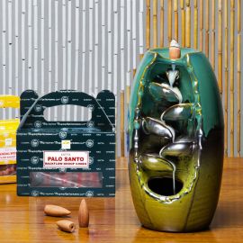 Satya Palo Santo Backflow Geri Akışlı Şelale Tütsü - 24 Adet