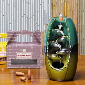 Satya Positive Vibes Geri Akış Backflow Şelale Tütsü - 24 Adet