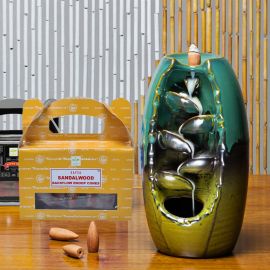 Satya Sandalwood Geri Akış Şelale Tütsü - 24 Adet