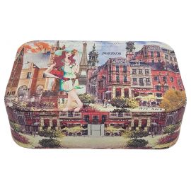 Aynalı Takı ve Saat Saklama Kutusu