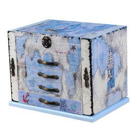 Dünya Haritalı Takı Kutusu