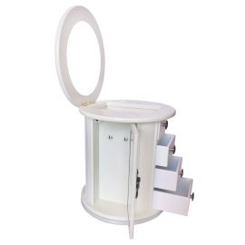 Congratulations Çiçek Desenli Aynalı Takı Kutusu