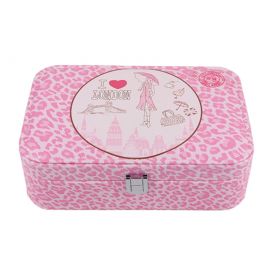 Deri Takı Yüzük Saat Saklama Kutusu