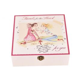 Gossip Girl Tek Kapaklı Takı Kutusu